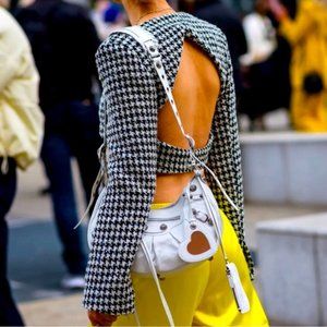 ‼️SOLD‼️AUTH BALENCIAGA LE CAGOLE SMALL GIANT HW SHOULDER BAG 2022 prada moon